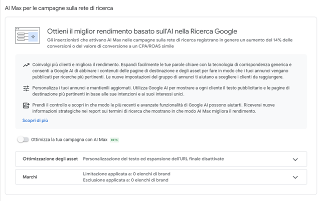 Campagne Di Viesto Google Ads 07 30 2025 02 58 PM